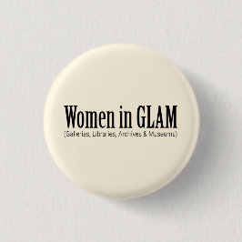 Badge Rond 2,50 Cm Women in GLAM 