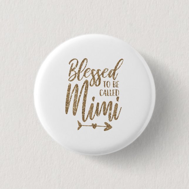 Badge Rond 2,50 Cm Womens Blessed (Devant)