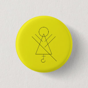 Badge Rond 2,50 Cm Yellowjackts Pin
