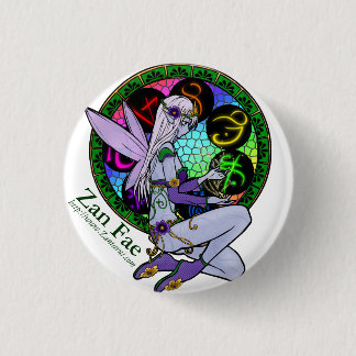 Badge Rond 2,50 Cm Zan Fae (#5)