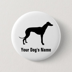 Badge Rond 5 Cm グ Greyhound レ Onid ン