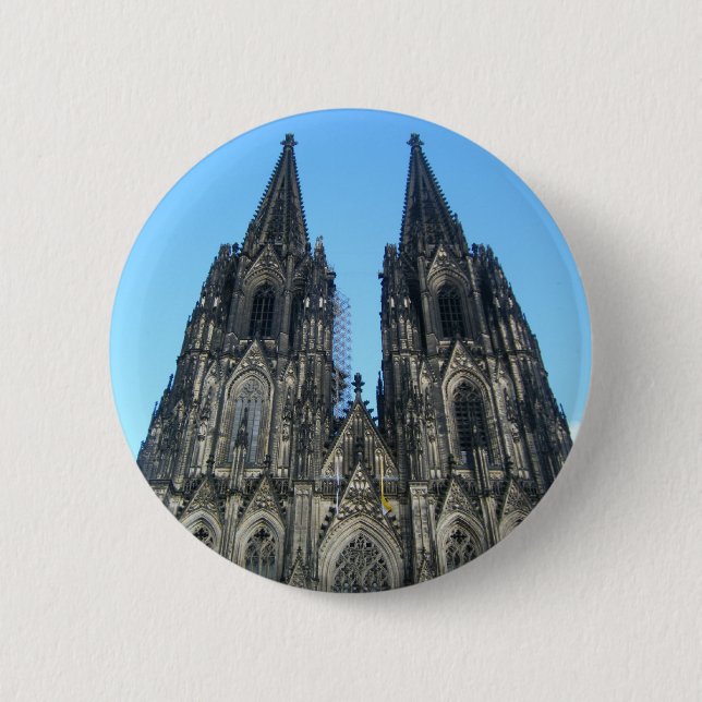 BADGE ROND 5 CM ケルン大聖堂 (Devant)