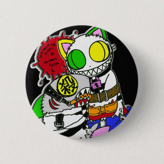 BADGE ROND 5 CM 人喰いと瞬殺　拘束