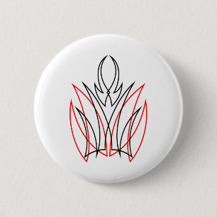 Badge Rond 5 Cm 0001 Pinstripe