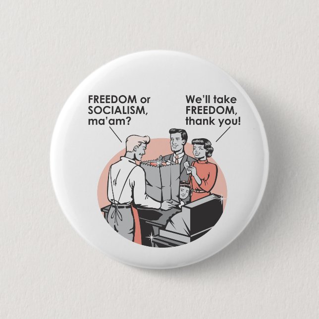 Badge Rond 5 Cm 001Freedom.ai (Devant)