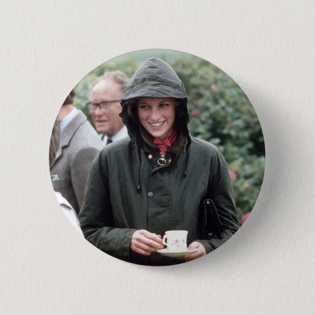 Badge Rond 5 Cm 006060 Princesse Diana Lochmaddy 1985 (Devant)