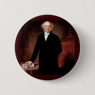 Badge Rond 5 Cm 08 Martin Van Buren