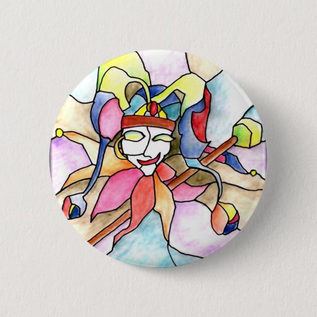 Badge Rond 5 Cm 0 - Farceur (Devant)
