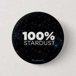 Badge Rond 5 Cm 100 % de poussière d'étoile