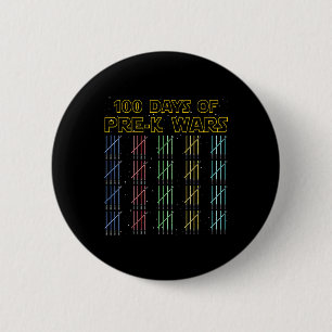 Badge Rond 5 Cm 100 Jours De Guerre D'Avant-Ck 100E Jour D'École