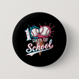 Badge Rond 5 Cm 100 Jours De Vente D'École J'Ai Touché 100 Jours D