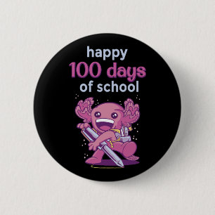 Badge Rond 5 Cm 100 jours d'école