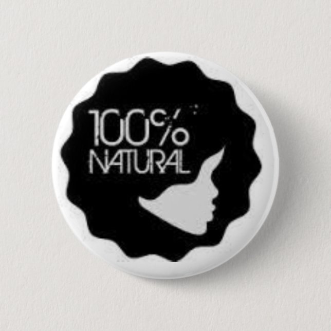 Badge Rond 5 Cm 100% naturel (Devant)