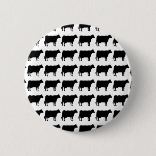 Badge Rond 5 Cm 100 vaches