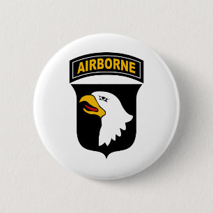 Badge Rond 5 Cm 101e division aéroportée