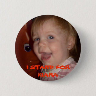 BADGE ROND 5 CM 104, JE ME TIENS POUR KIARA