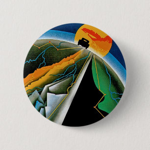 Badge Rond 5 Cm 10e Rallye automobile de Monte Carlo