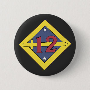 Badge Rond 5 Cm 12e division - SSI wo Txt - 1918-1919