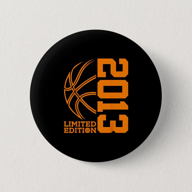 Badge Rond 5 Cm 12th Birthday Sketll Limited Edition 2013  (Devant)