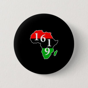 Badge Rond 5 Cm 1619 Black History Month Africa Flag