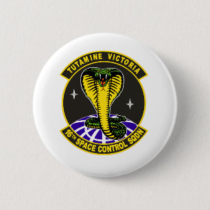Badge Rond 5 Cm 16ème Escadron de contrôle d'espace