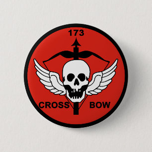 Badge Rond 5 Cm 173rd Arbalète d'AHC