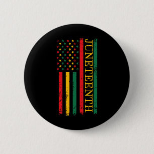 Badge Rond 5 Cm 1865, Drapeau Africain-Américain Liberté 1865 Femm