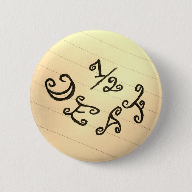 Badge Rond 5 Cm 1/2 sourd (Devant)