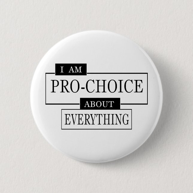 Badge Rond 5 Cm #1 pour l'avortement et l'euthanasie (Devant)