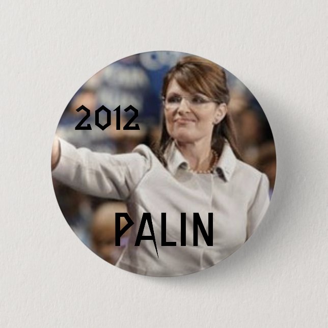 BADGE ROND 5 CM 2012, PALIN (Devant)