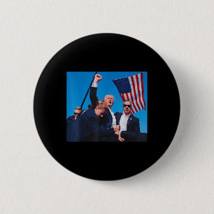 Badge Rond 5 Cm 2024 Asination Butler Pennsylvania Trump Fight