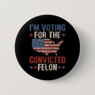 Badge Rond 5 Cm 2024 Condamné Felon1