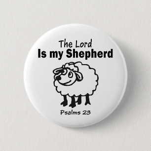 Badge Rond 5 Cm 23e Bouton Psaume