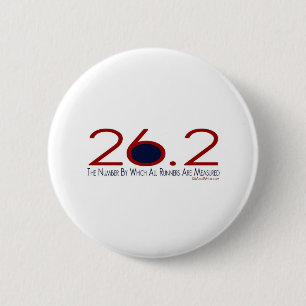 Badge Rond 5 Cm 26,2 Le nombre