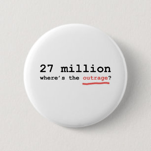Badge Rond 5 Cm 27 millions - où est l'outrage ?