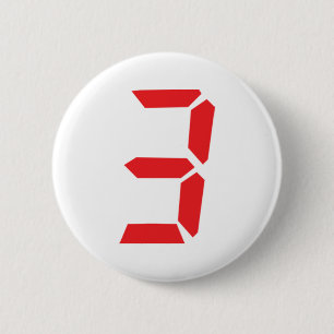 Badge Rond 5 Cm 3 3 réveil numérique