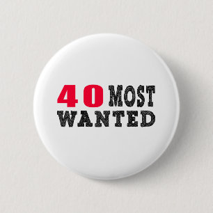 Badge Rond 5 Cm 40 conceptions d'anniversaire drôles les plus