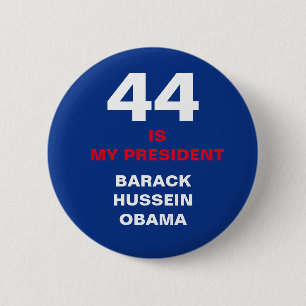 Badge Rond 5 Cm 44 Obama Button