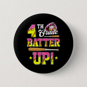 Badge Rond 5 Cm 4e année Beurre doux Crème glacée Drip Ck À l'écol