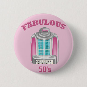 Badge Rond 5 Cm 50 fabuleux