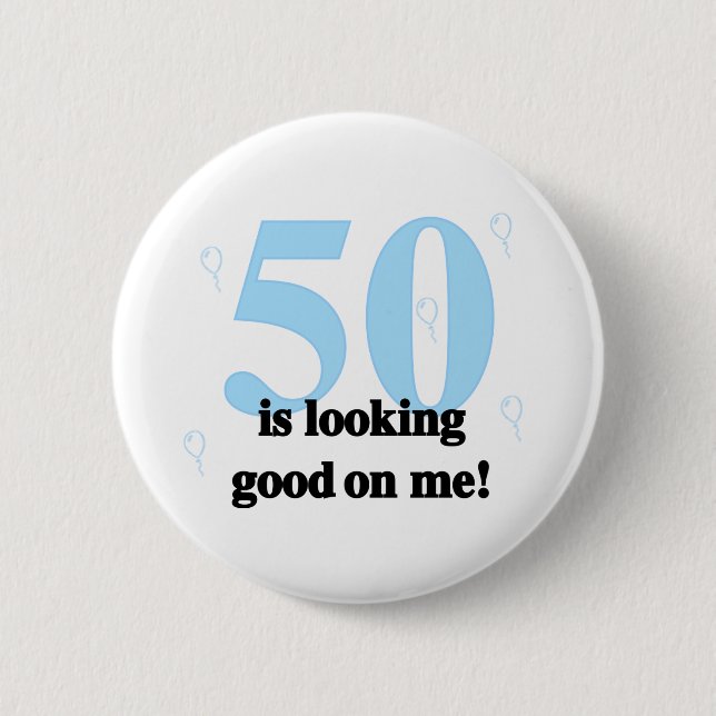 Badge Rond 5 Cm 50 semble bon sur moi (Devant)