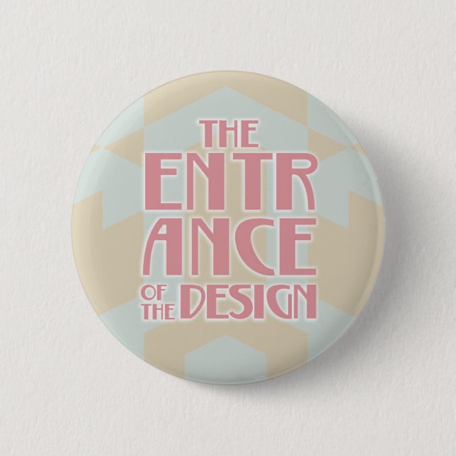 Badge Rond 5 Cm 5.7cm Can batch [Art Deco] (Devant)