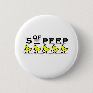 Badge Rond 5 Cm 5 de P.E.E.P.