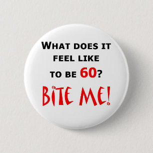 Badge Rond 5 Cm 60 mordez-moi !