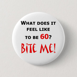 Badge Rond 5 Cm 60 mordez-moi !