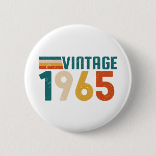 BADGE ROND 5 CM 60E ANNIVERSAIRE