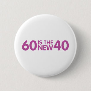 Badge Rond 5 Cm 60e anniversaire