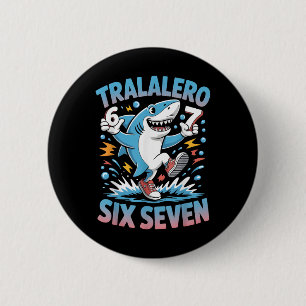 Badge Rond 5 Cm 67 Brainrot Italien Mème Drôle 67 Costume Enfant S