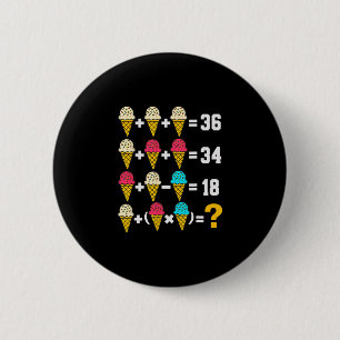 Badge Rond 5 Cm 67 Glace Dégoulinante Mème Ordre Des Opérations Ma