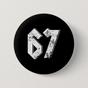 Badge Rond 5 Cm 67 Meme Drôle Six Sept Meme 6 7